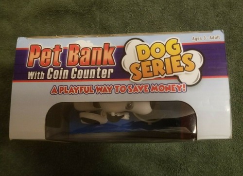 Pet bank with coin - with, dog